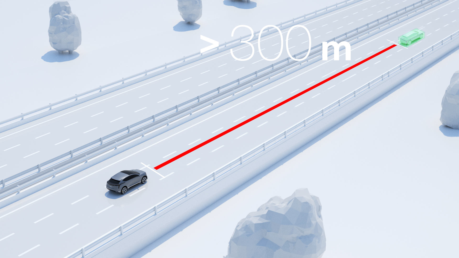 ICON Radar Vehicle Detection Greater Than 300m