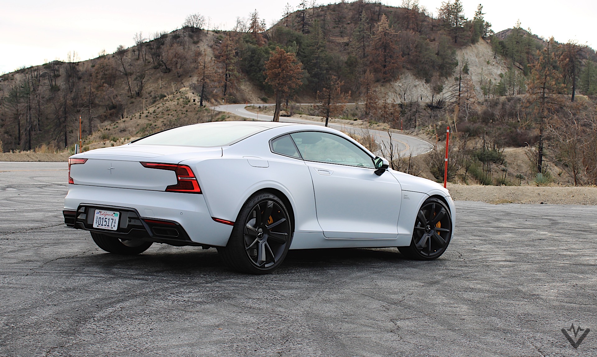 2021 Polestar 1 rear three quarters 05