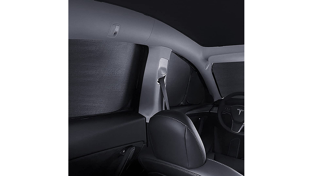 temai model y side window sunshades