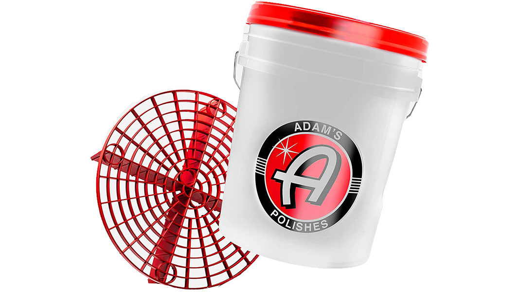adams car wash bucket with grit guard