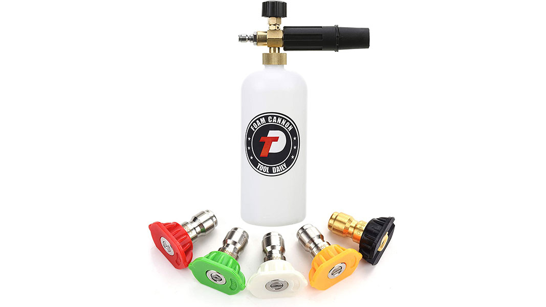 tool daily foam cannon
